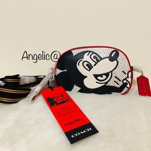 Coach Disney Mickey Camera Crossbody